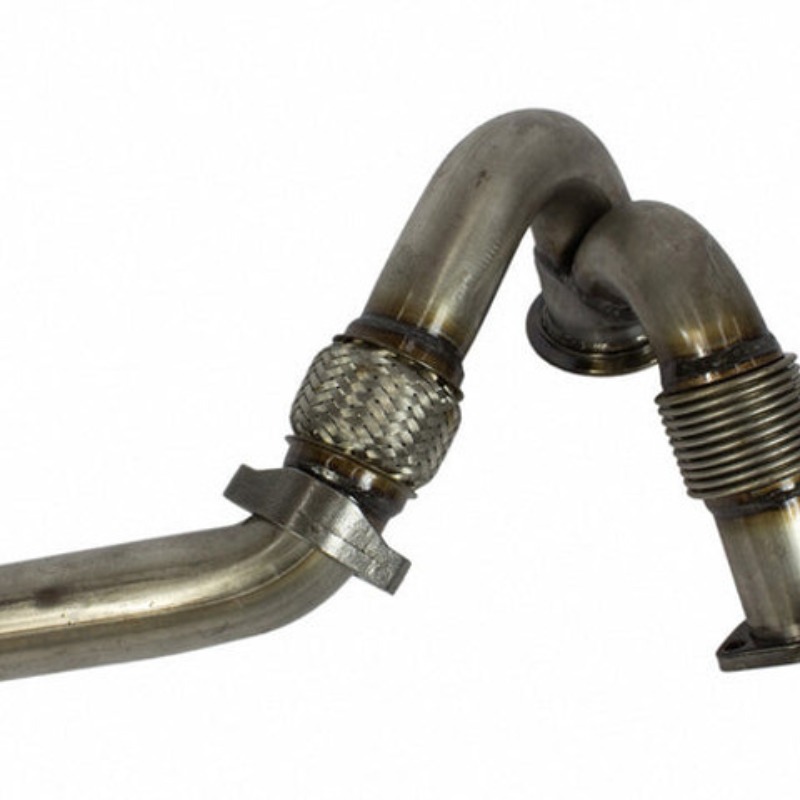 Tubo de entrada do turbocompressor Ford 5C3Z-6K854-CA genuíno (lado do motorista)