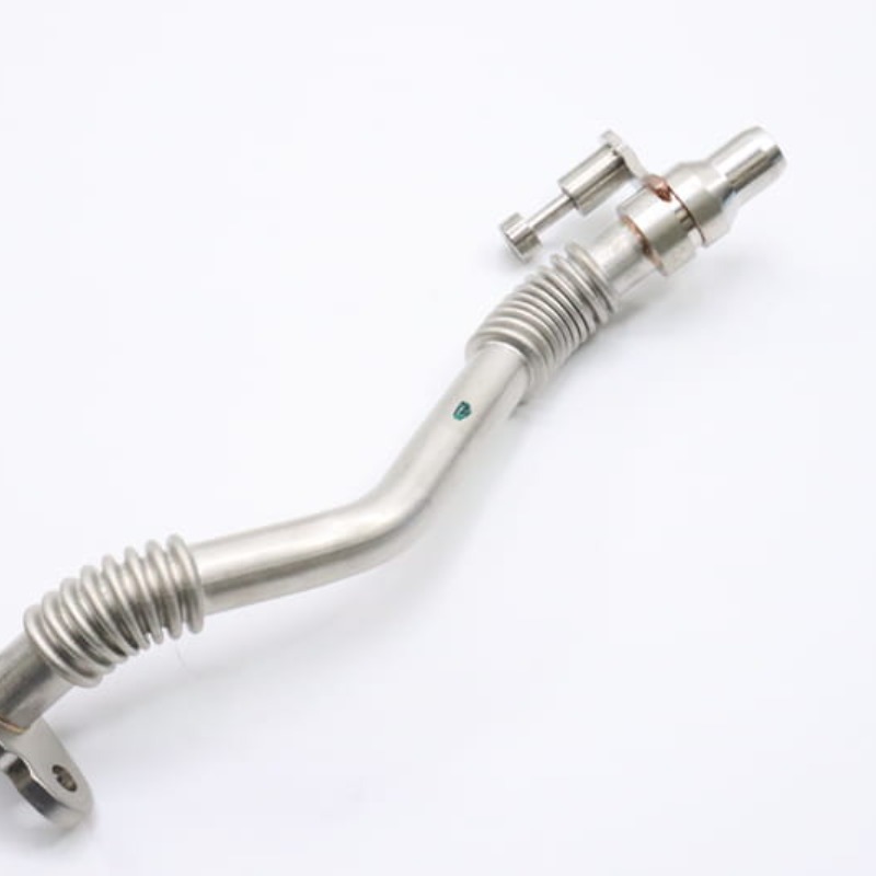 Linha de retorno de óleo do turbocompressor BMW 11427844986 genuína