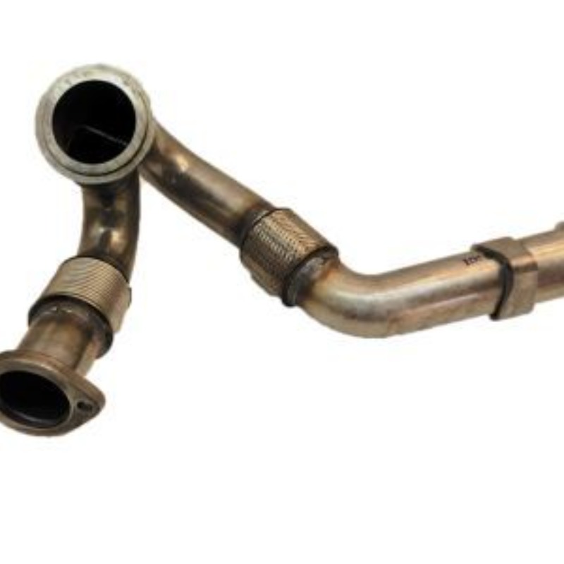Tubo de entrada do turbocompressor Ford 5C3Z-6K854-CA genuíno (lado do motorista) Tubo de entrada do turbocompressor Ford 5C3Z-6K854-CA genuíno (lado do motorista)