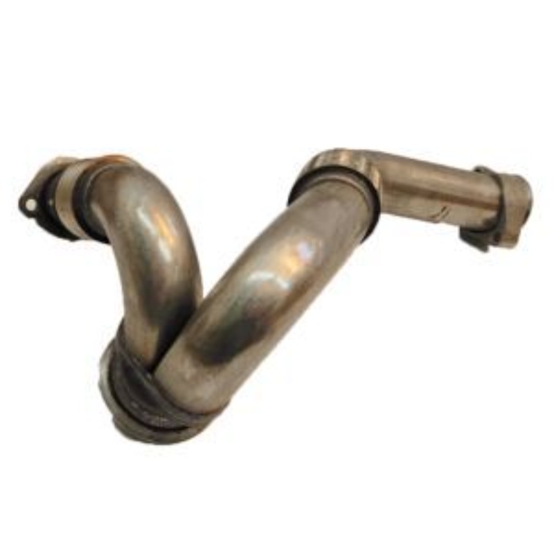 Tubo de entrada do turbocompressor Ford 5C3Z-6K854-CA genuíno (lado do motorista) Tubo de entrada do turbocompressor Ford 5C3Z-6K854-CA genuíno (lado do motorista)